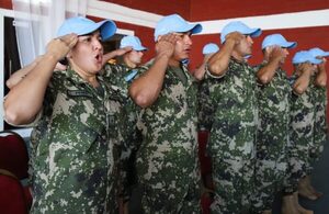 Contingente paraguayo parte a Chipre para misión de paz bajo el mandato de la ONU - El Trueno