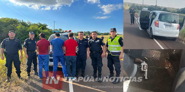 OPERATIVO POLICIAL EXITOSO: DESBARATARON BANDA DE PRESUNTOS ASALTANTES - Itapúa Noticias