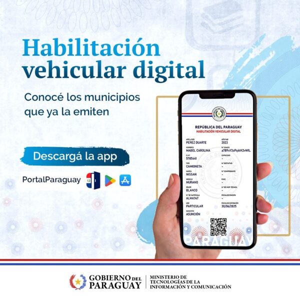 Cada vez más municipios se suman a la digitalización de la habilitación vehicular