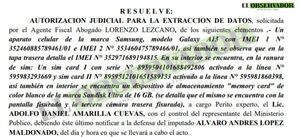 Jueza autoriza extracción de datos del celular de jardinero imputado por extorsión