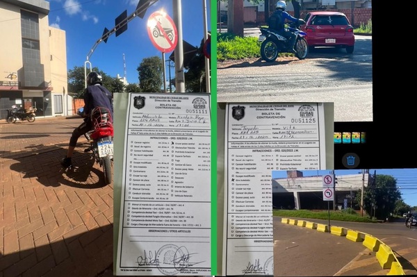 Infracciones de tránsito más reportadas en Ciudad del Este - ADN Digital