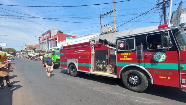 Controlan principio de incendio en el mercado de San Lorenzo