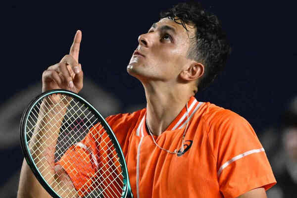 El estadounidense Emilio Nava vence de entrada a Vallejo en Punta del Este