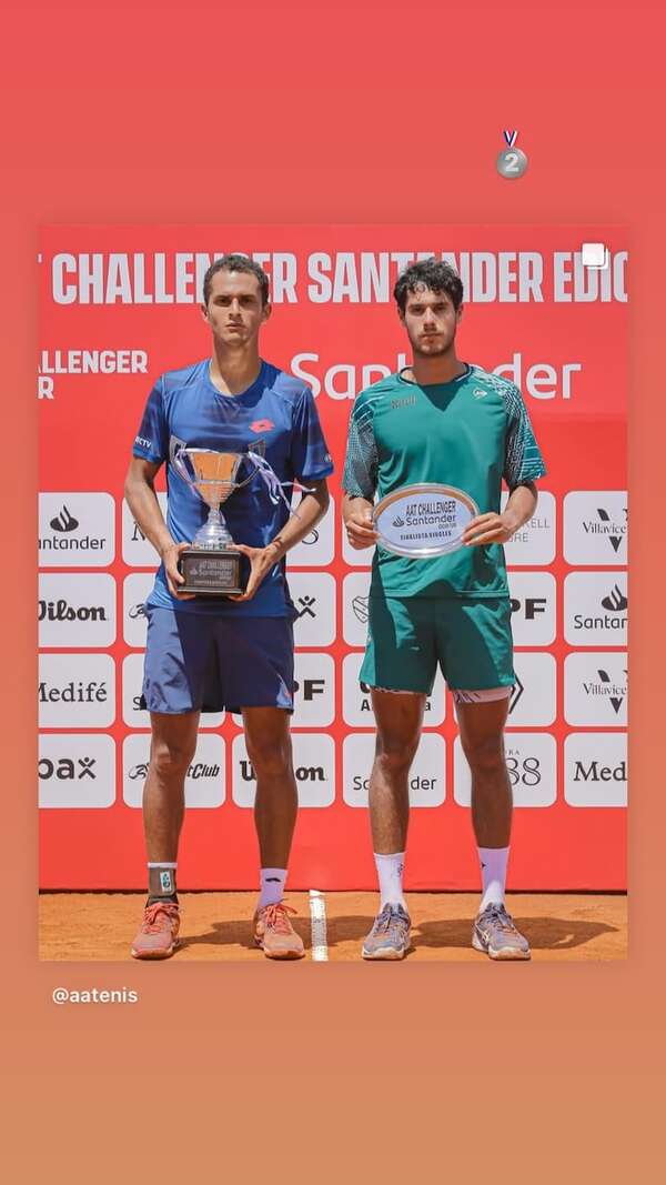 ATP Challenger: A Dani Vallejo no le fue bien su paso por Punta - Polideportivo - ABC Color