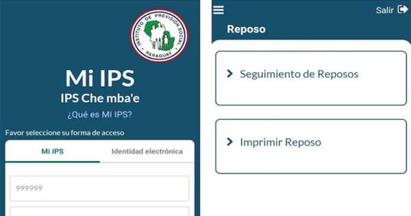 La Nación / Actualizan función para reposos en app de IPS