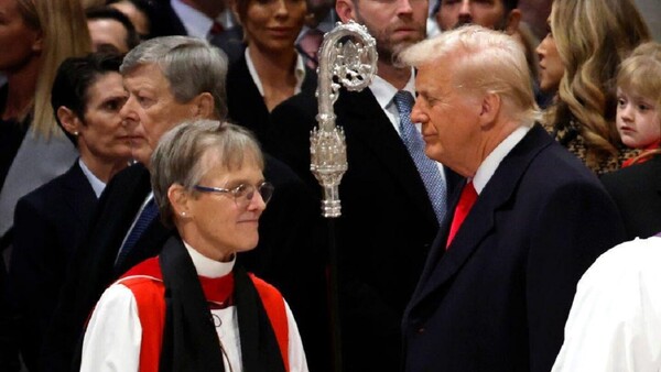 Trump arremete contra la obispa que le pidió apiadarse de los niños inmigrantes y LGTBI