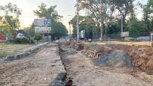 Avanzan obras en Mariscal López: ¿cuándo deben terminar? - Nacionales - ABC Color