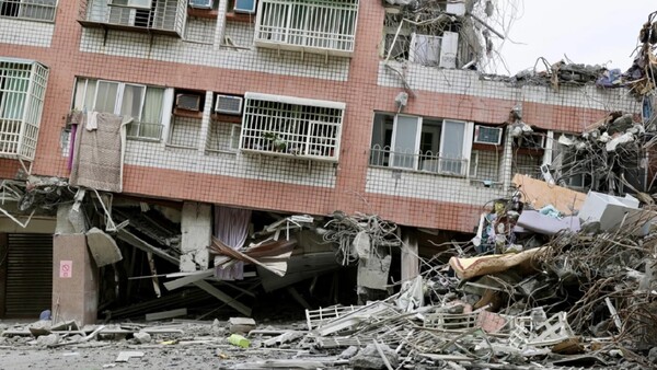 Taiwán sigue evaluando daños de terremoto de magnitud 6,4, que ya suma más de 70 réplicas