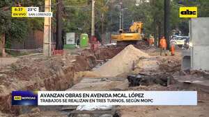 Video: Avanzan obras en Mariscal López - ABC Noticias - ABC Color