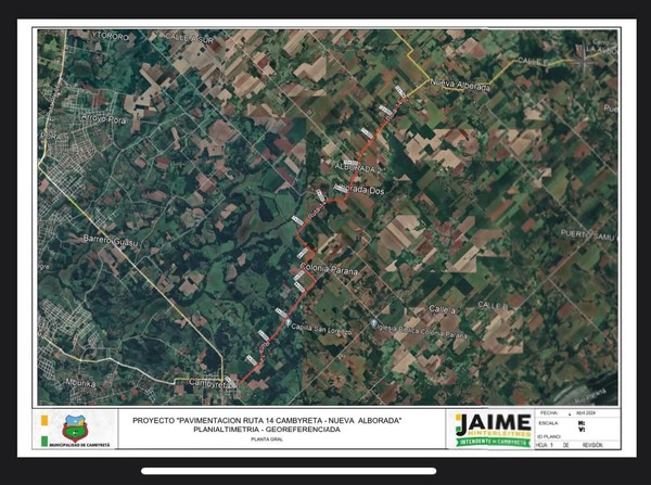 Importante Anuncio: El Asfaltado de la Ruta 14 entre Cambyretá y Nueva Alborada será una realidad