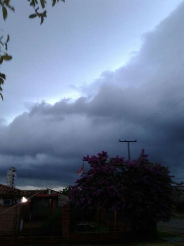 Meteorología: tres departamentos en alerta por lluvias, tormentas y granizo - Clima - ABC Color