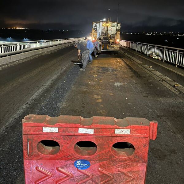 Con obras nocturnas, repararán tramos del Puente Remanso
