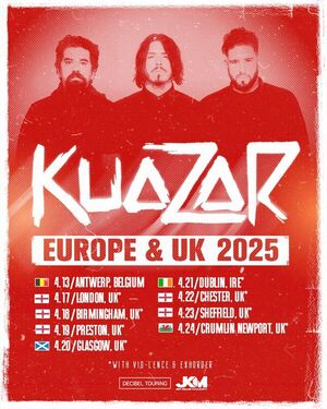 KUAZAR anuncia tour por Europa y Reino Unido • PARAGUAY TV