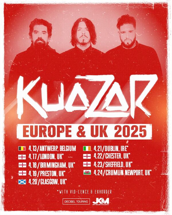 KUAZAR anuncia tour por Europa y Reino Unido • PARAGUAY TV