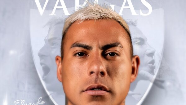Nacional de Montevideo ficha al chileno Eduardo Vargas
