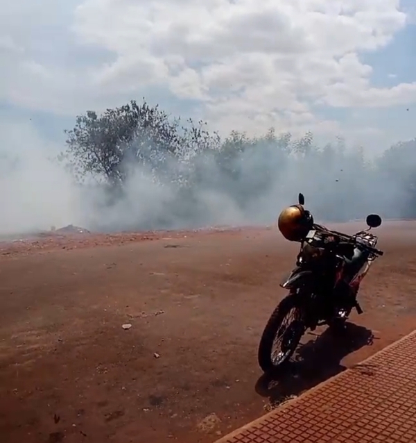 Bomberos de Pdte. Franco instan a no quemar basura en esta temporada - La Clave