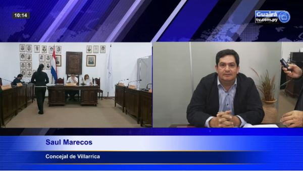 La Junta Municipal de Villarrica recomienda al Intendente presentar acciones contra nueva ley de cobro de habilitaciones