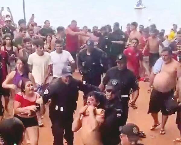 Inadaptados generan disturbios e incomodidades en la costanera de Ciudad del Este - ABC en el Este - ABC Color