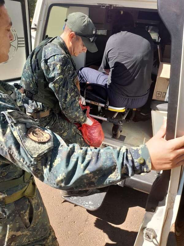 Yby Pytã: exitoso nacimiento en ambulancia de la Fuerza de Tarea Conjunta - Nacionales - ABC Color