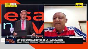 Video: Opaci propondrá cambios en ley que unifica costos de habilitación para que “se ajuste a la realidad” - Mesa de Periodistas - ABC Color