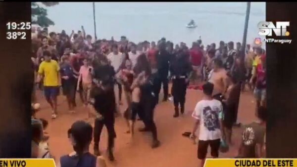 Caótico fin de semana en Ciudad del Este - SNT