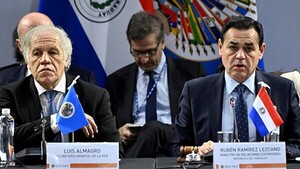 Retamozo culpa al canciller por el papelón presidencial en Washington