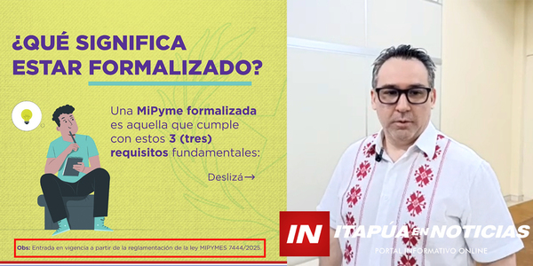 DESTACAN NUEVA LEY COMO UN IMPULSO HISTÓRICO PARA LAS MIPYMES PARAGUAYAS - Itapúa Noticias