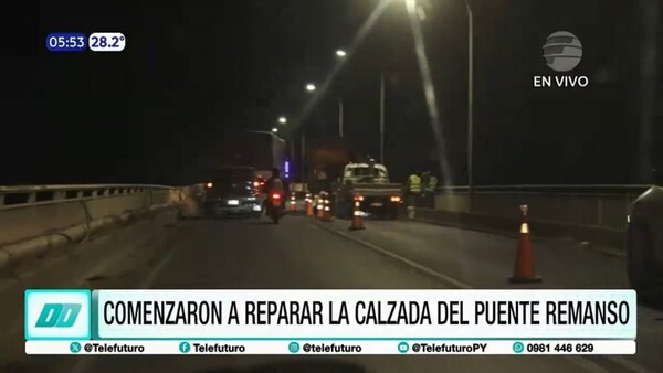 MOPC inició reparaciones en el Puente Remanso
