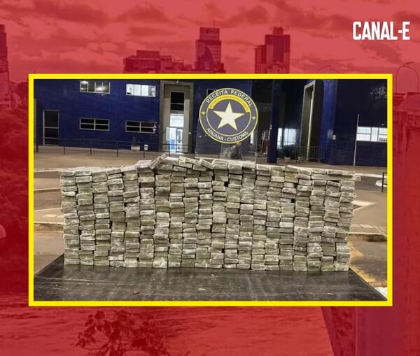 EN 2024 INCAUTARON EN TOTAL 9,84 TONELADAS DE DROGA EN EL PUENTE DE LA AMISTAD