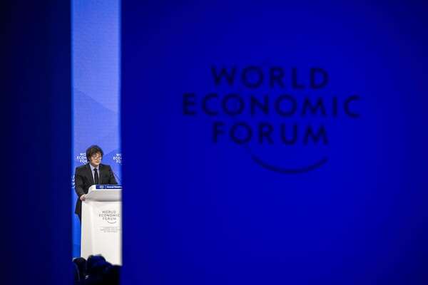 Milei en Davos: la batalla por la libertad “no está ganada” y pide no “bajar los brazos” - Mundo - ABC Color