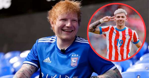 La Nación / Ed Sheeran podría quedar “flechado” por Julio Enciso