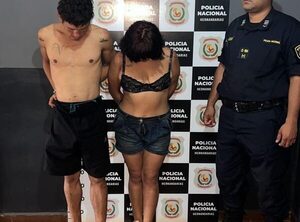 Pareja de maleantes fue aprehendida luego de un asalto callejero en Hernandarias – Diario TNPRESS