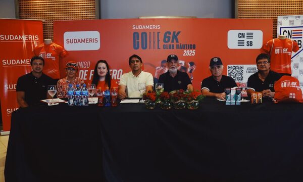 SUDAMERIS Y EL CLUB NÁUTICO SAN BERNARDINO INVITAN A LA CORRIDA “SUDAMERIS CORRE 6K – CNSB 2025”