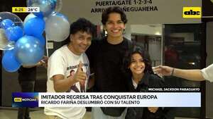 Video: Imitador paraguayo regresa al país tras conquistar Europa   - ABC Noticias - ABC Color