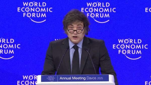 Milei en Davos: "la ideología woke es el cáncer que hay que extirpar" - 1000 Noticias
