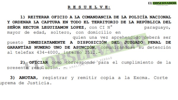 Funcionario judicial buscado por tráfico de influencias sigue prófugo desde 2018