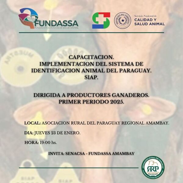 La Rural Amambay capacita a sus socios ganaderos