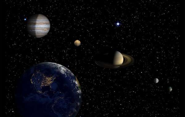 Cómo y cuándo observar la espectacular alineación de siete planetas en el cielo  - Ciencia - ABC Color