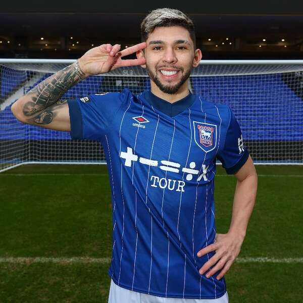 Enciso, presentado en el Ipswich - Fútbol - ABC Color
