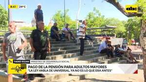 Atraso en cobro de adultos mayores: ministro pide disculpas por “inconveniente involuntario” - ABC Noticias - ABC Color