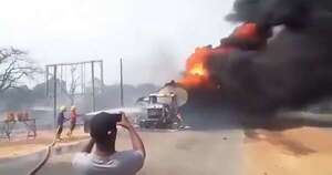 La Nación / Nigeria: explosión de camión de combustible totalizó 98 muertos