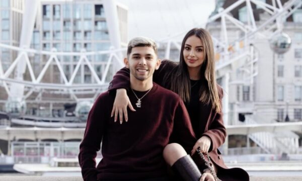 Julio Enciso de cumpleaños y su novia le dejó romántico mensaje