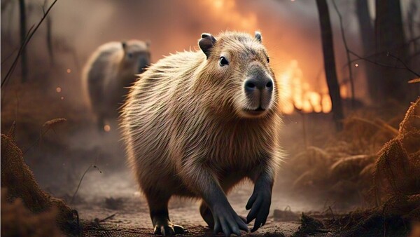 Emergencia biológica: ¿Qué hacer en caso de toparse con animales escapando del fuego?