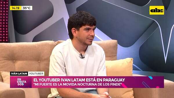 Iván Latam llegó a Paraguay: youtuber argentino que muestra la vida nocturna de los países - Ensiestados - ABC Color