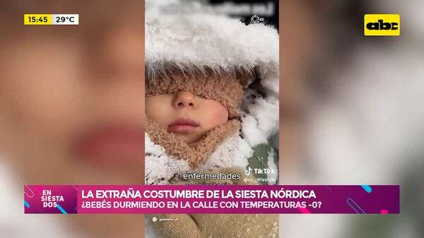 ¿Bebés durmiendo en la calle con temperaturas bajo cero?: la extraña costumbre de la siesta nórdica - Ensiestados - ABC Color