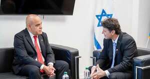 La Nación / Titular del Congreso realiza visita a la Embajada de Israel