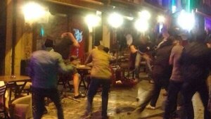 Versus / Nueve heridos, uno grave, entre los hinchas de la Real Sociedad agredidos en Roma
