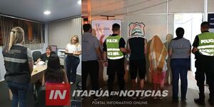 DOS COLOMBIANOS DETENIDOS TRAS INTENTAR CRUZAR LA FRONTERA CON UNA MENOR  - Itapúa Noticias
