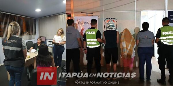 DOS COLOMBIANOS DETENIDOS TRAS INTENTAR CRUZAR LA FRONTERA CON UNA MENOR - Itapúa Noticias