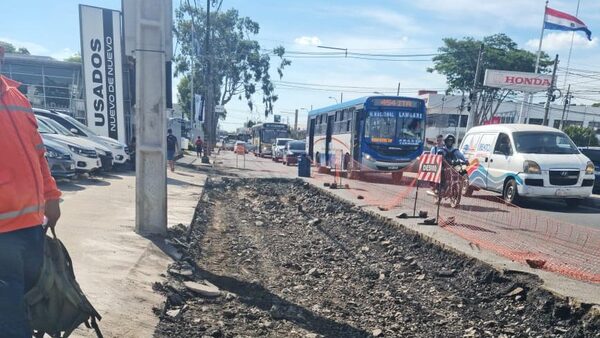 Eusebio Ayala: temporalmente, eliminan giro a la izquierda frente a la SND - trece